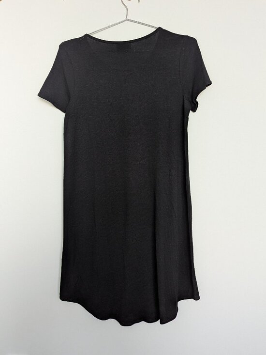 Wilfred Free Esther Jersey Knit T-Shirt Dress – Black, Women's M - Picture 2 of 6